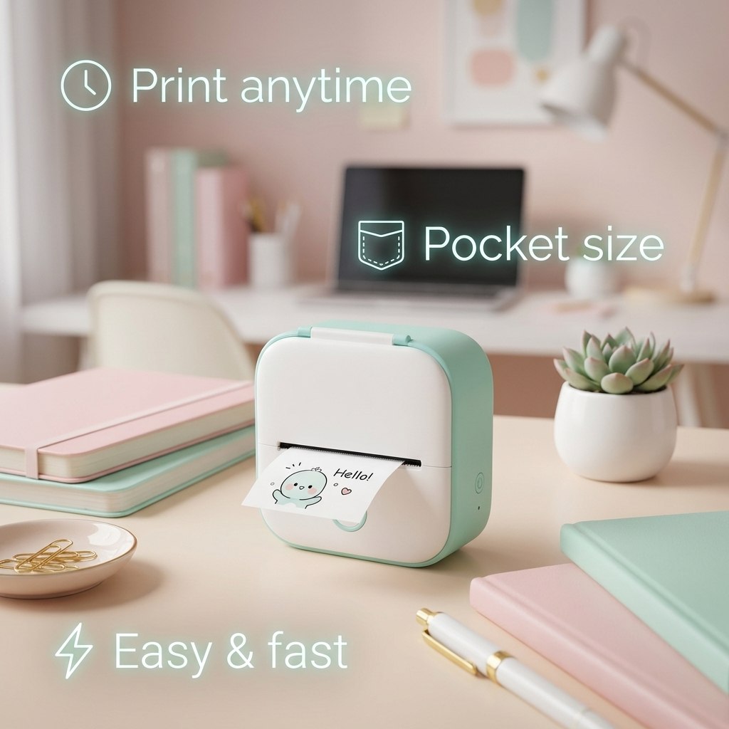Portable Mini Printer By Rimier