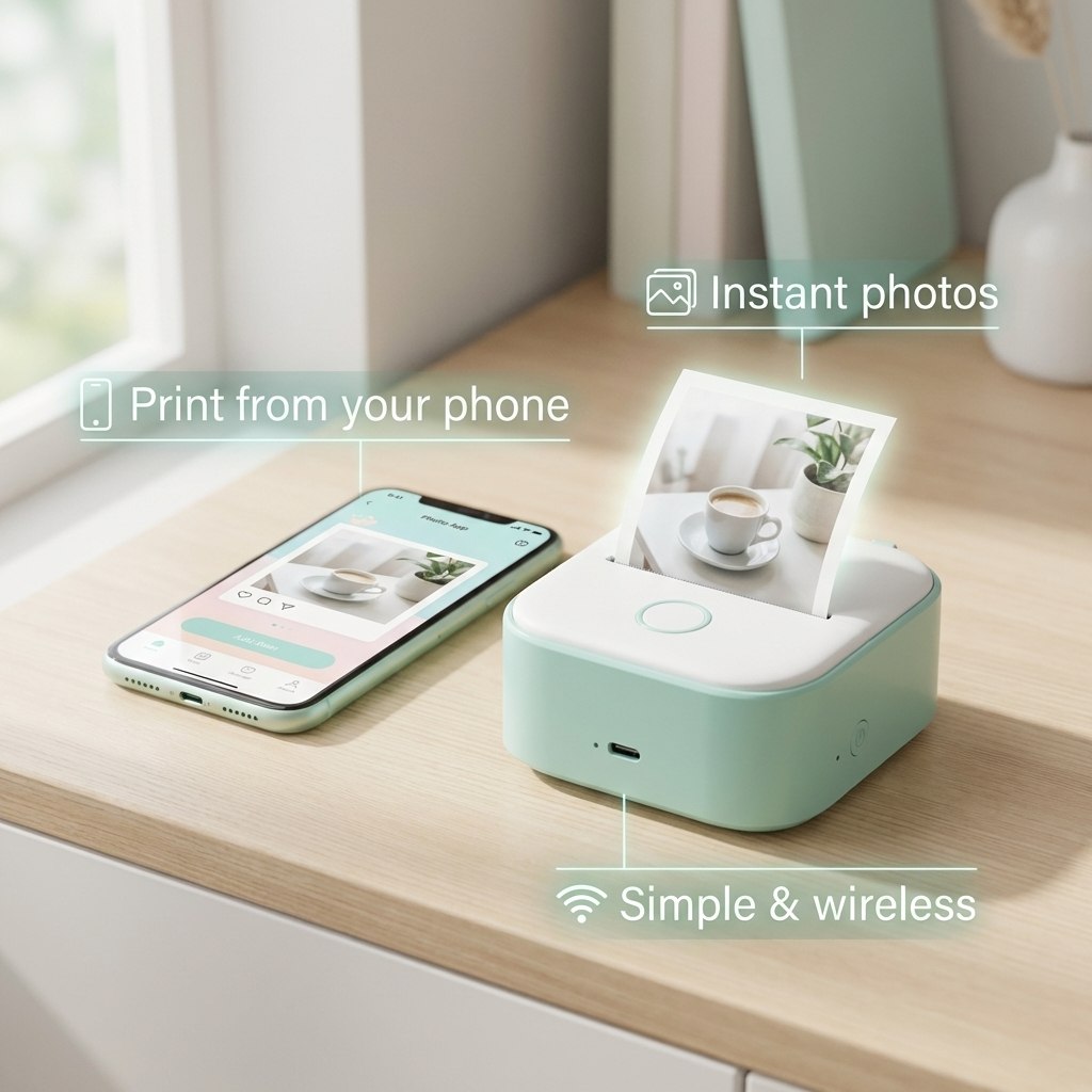 Portable Mini Printer By Rimier