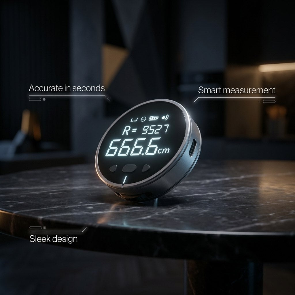 Electronic Measuring Ruler By Rimier