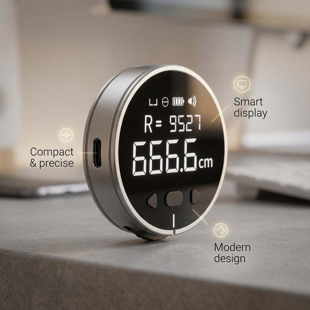 Electronic Measuring Ruler By Rimier