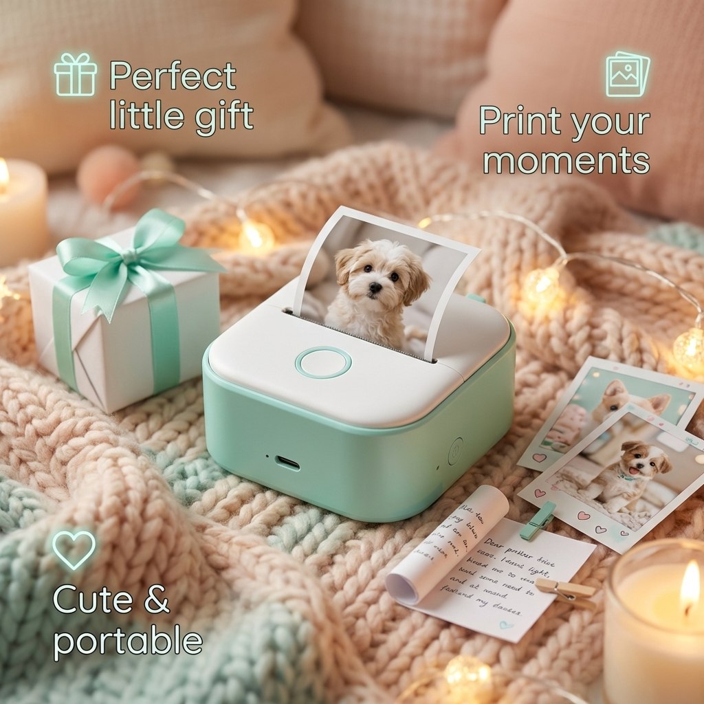 Portable Mini Printer By Rimier
