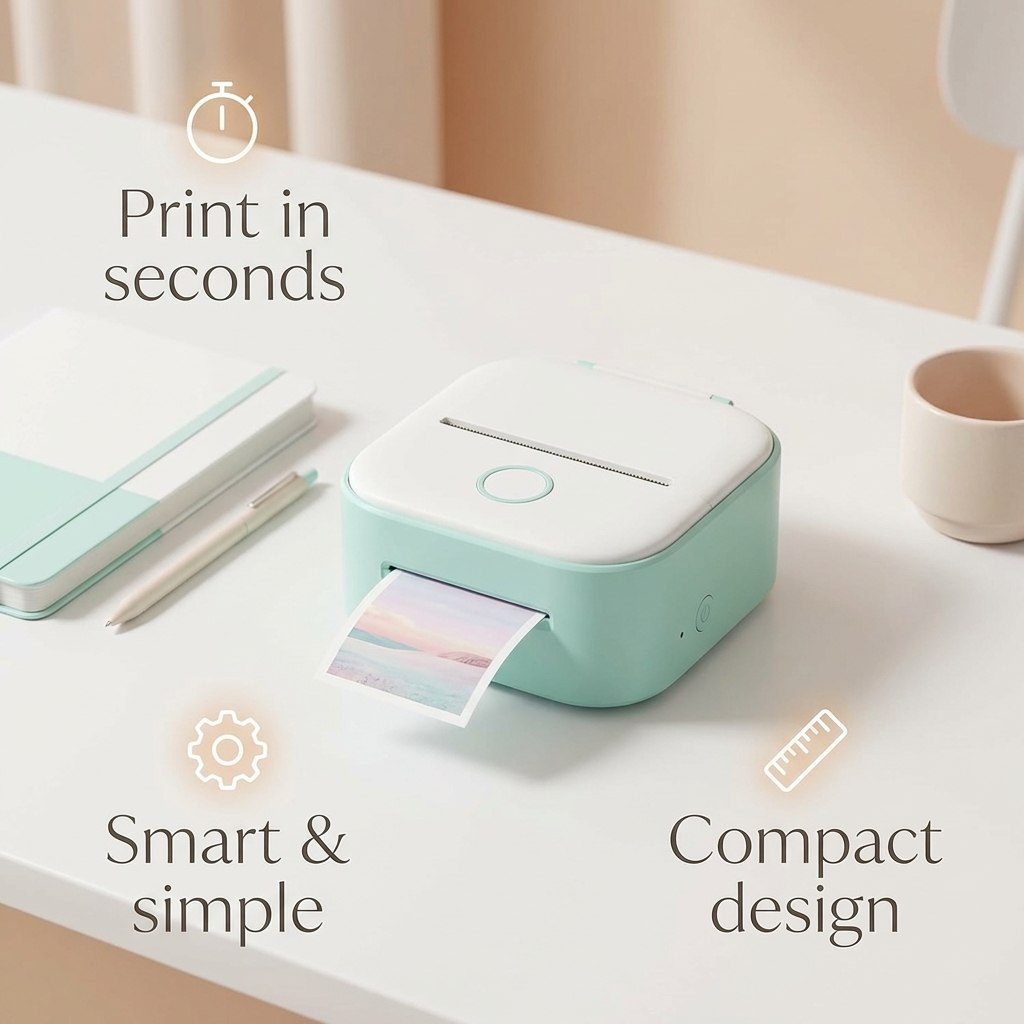 Portable Mini Printer By Rimier