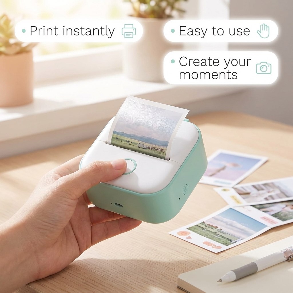 Portable Mini Printer By Rimier
