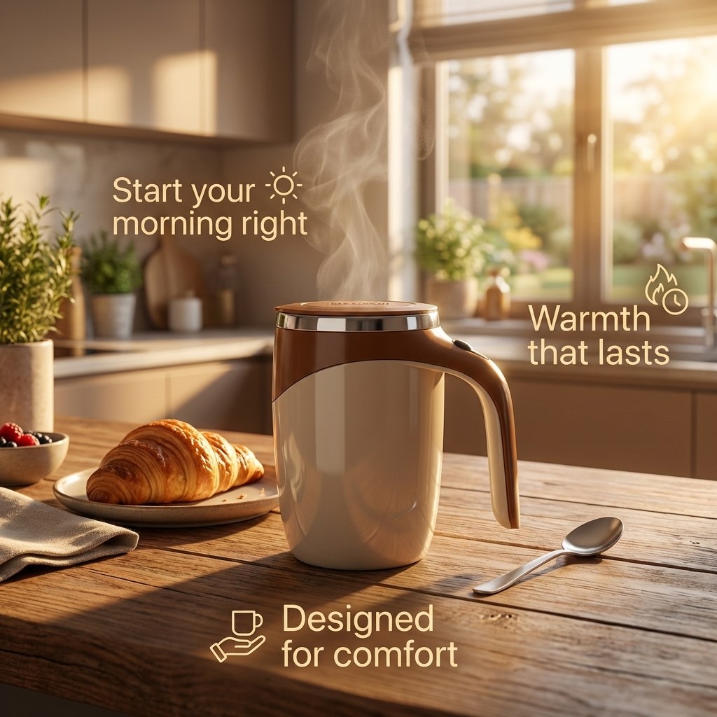 Rechargeable Coffee Cup By Rimier