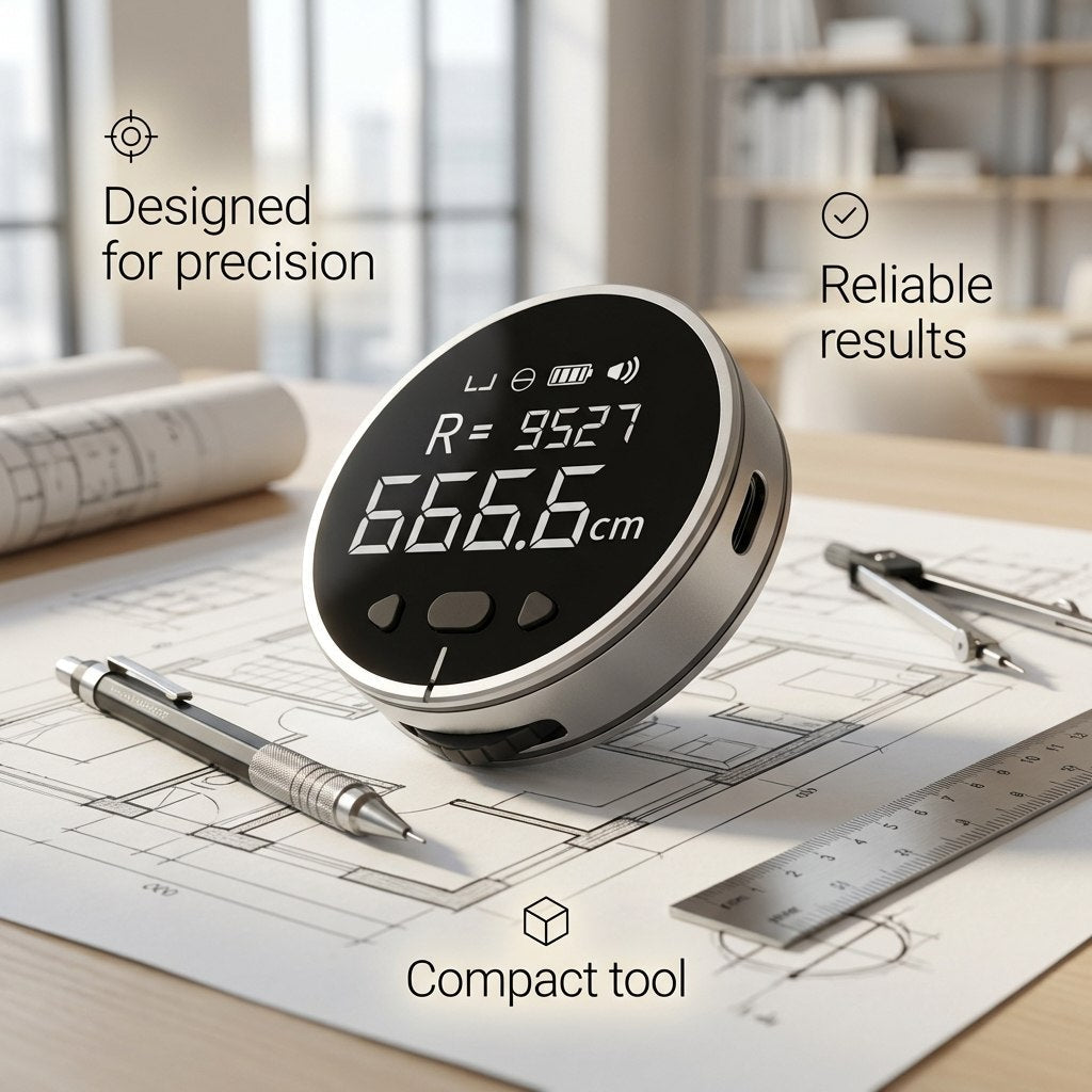 Electronic Measuring Ruler By Rimier